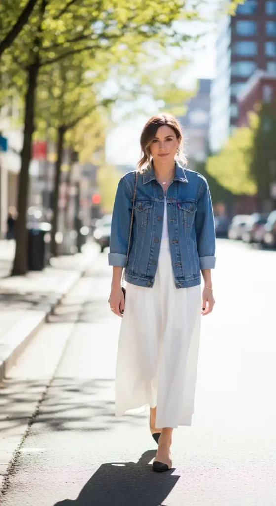 denim-jacket-crisp-maxi-skirt-flats