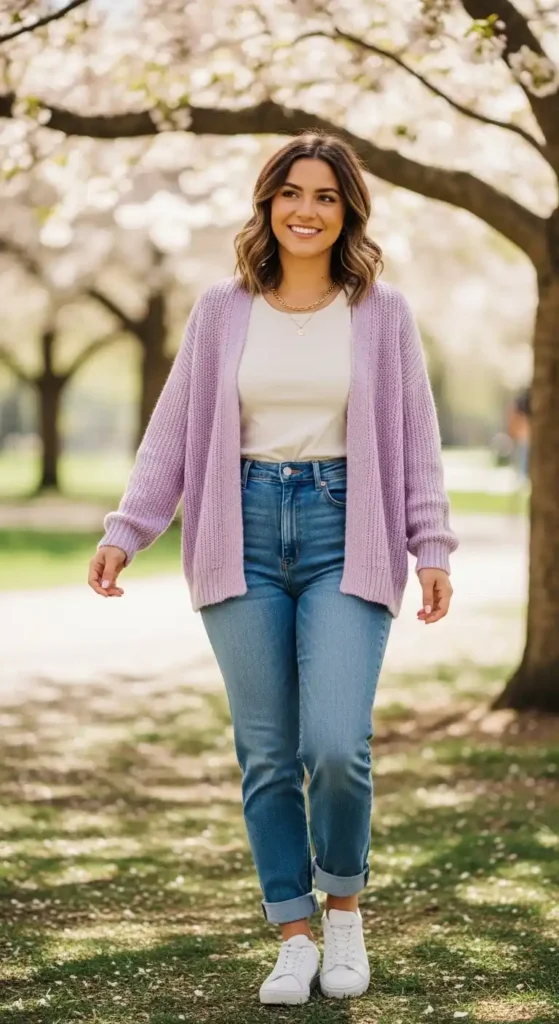 simple-cardigan-soft-color-matching
