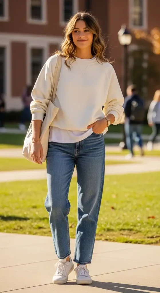 sweatshirt-outfit-with-relaxed-denim