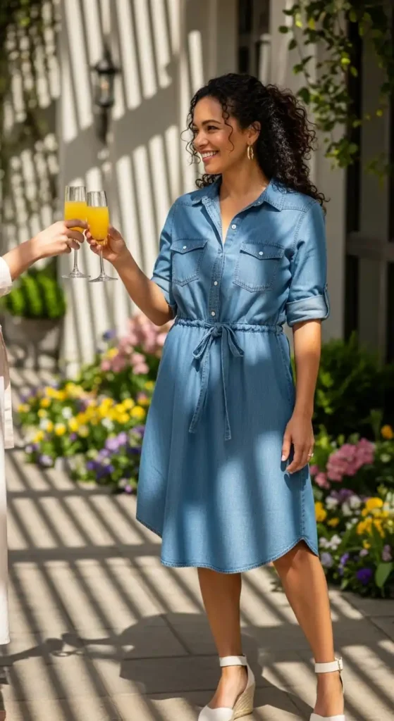 chambray-shirt-dress