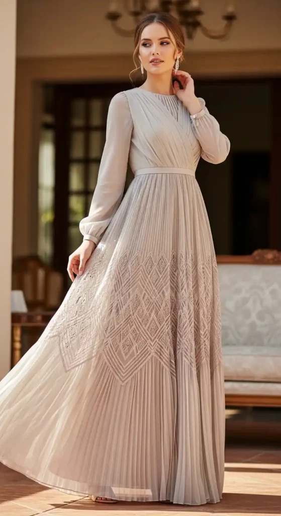 chiffon-pleated-maxi-dress