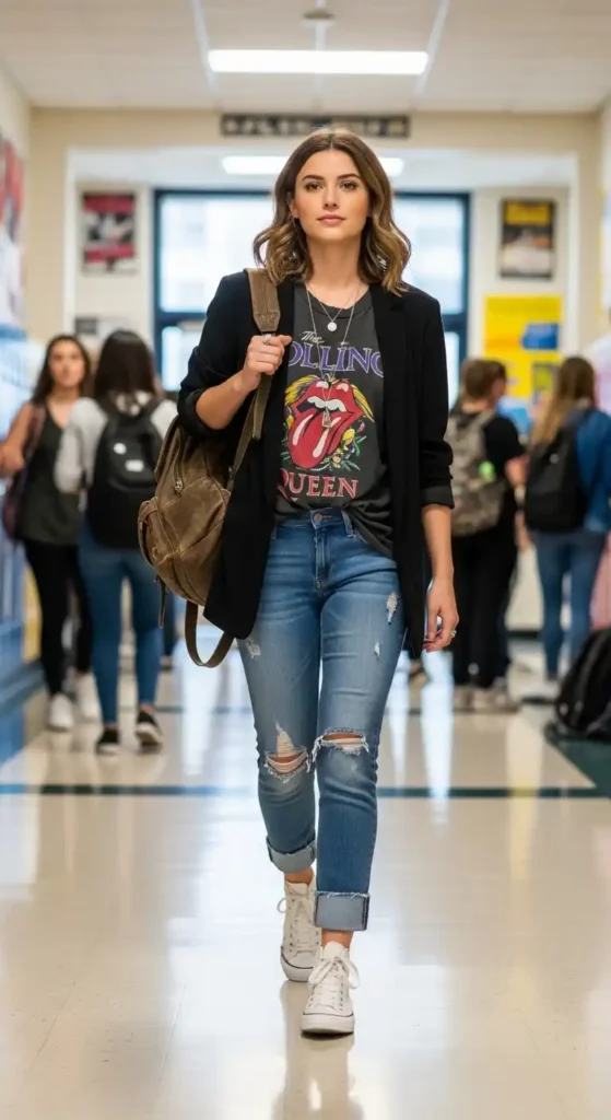 blazer-with-graphic-tee-and-jeans