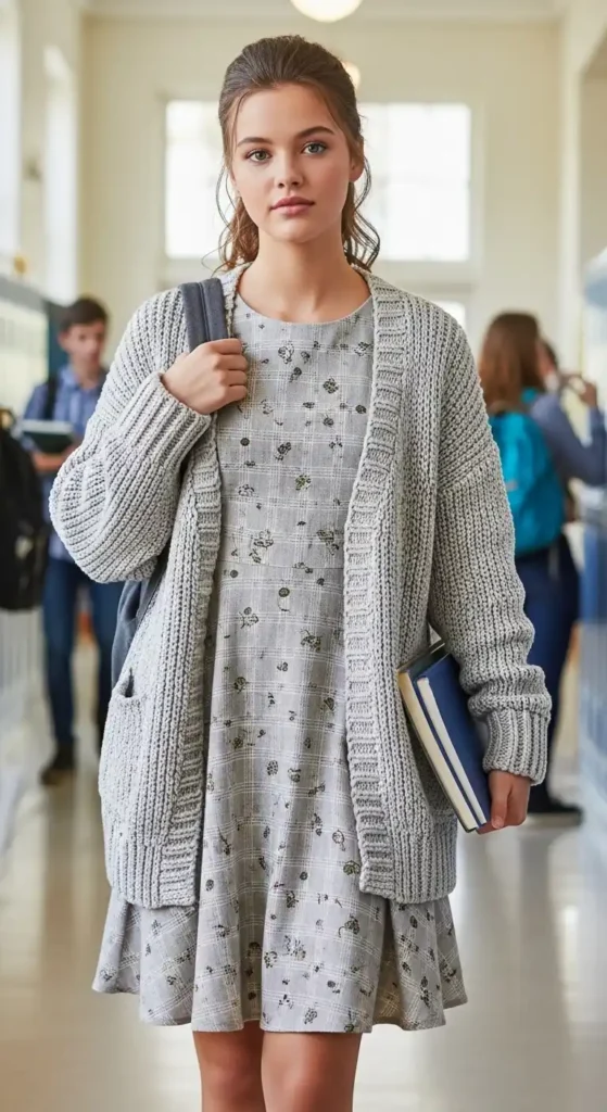 knit-cardigan-over-dress